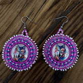 Nora Labillois - Pink Wolf Earings